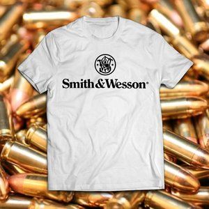 Smith & Wesson White Range Logo Tee